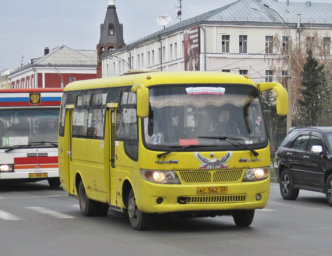 Алтайский край, Higer KLQ6728G № АС 562 22