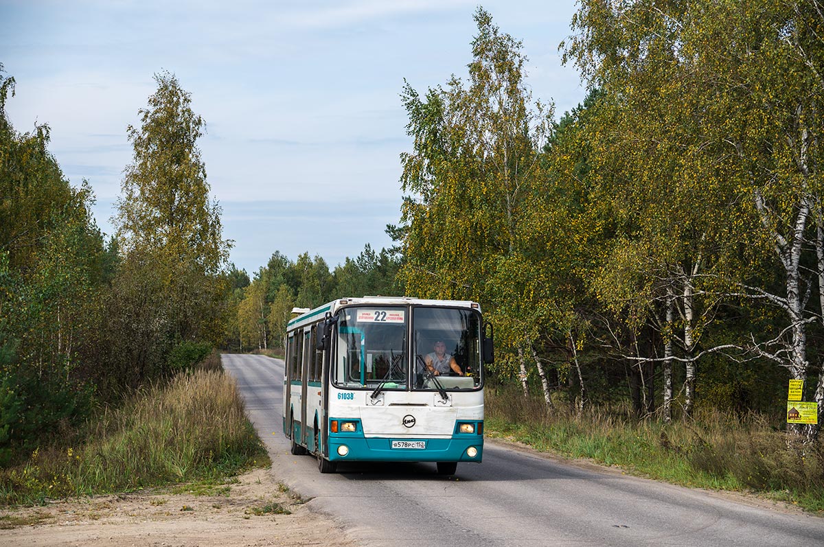 Нижегородская область, ЛиАЗ-5256.26 № 61038