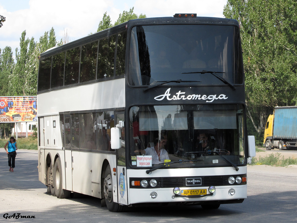 Запорожская область, Van Hool TD824 Astromega № AP 0117 AA