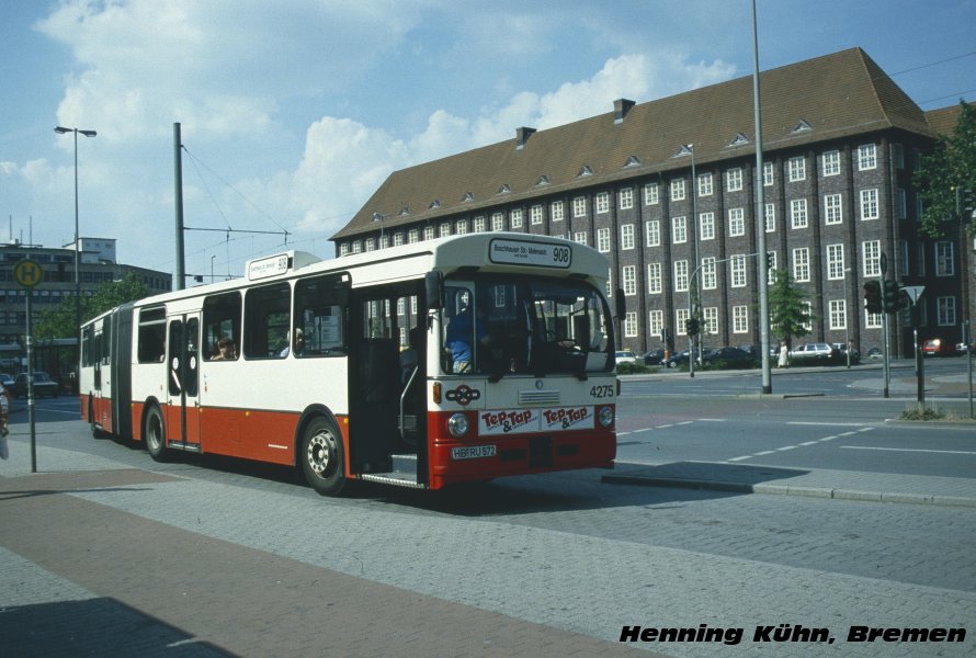 Бремен, Mercedes-Benz O305G № 4275