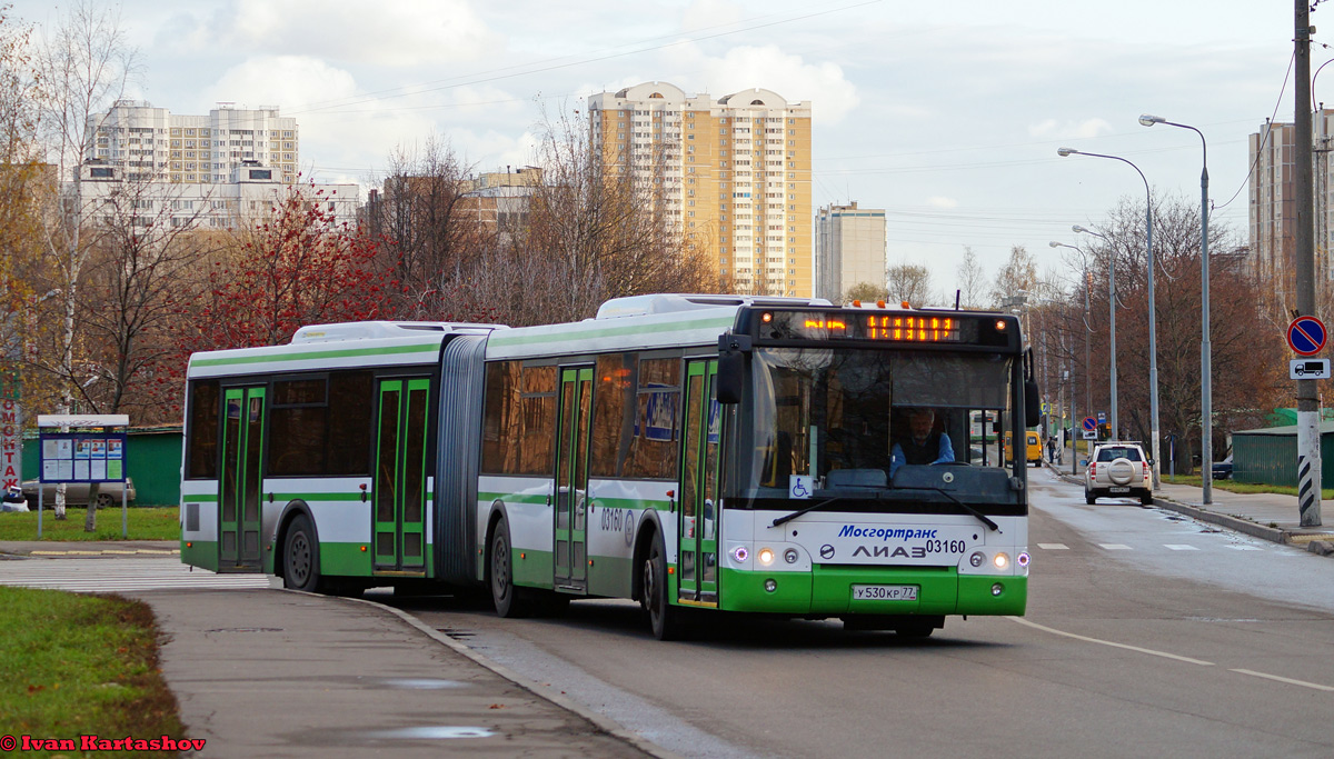 Москва, ЛиАЗ-6213.22 № 03160