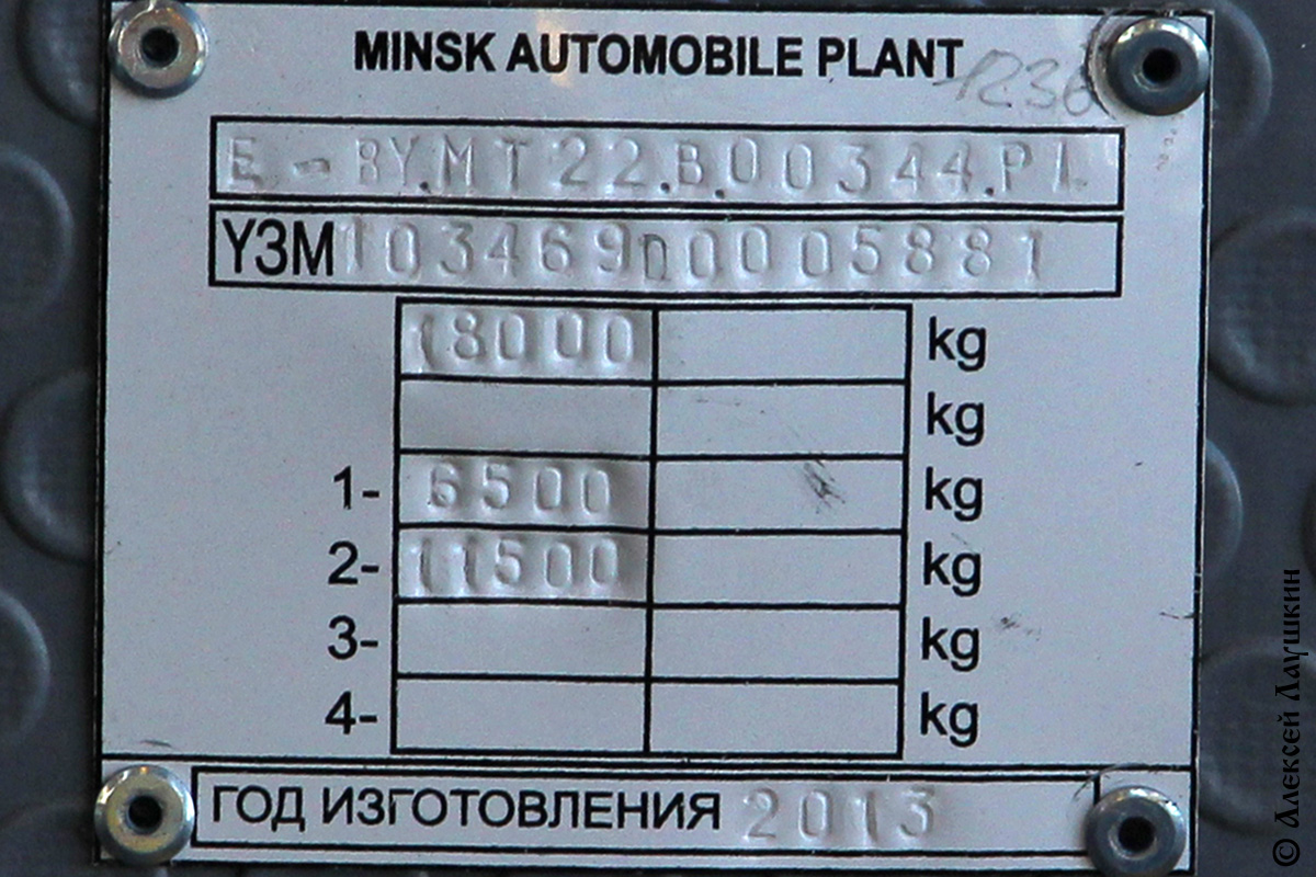 Воронежская область, МАЗ-103.469 № У 839 ХК 36