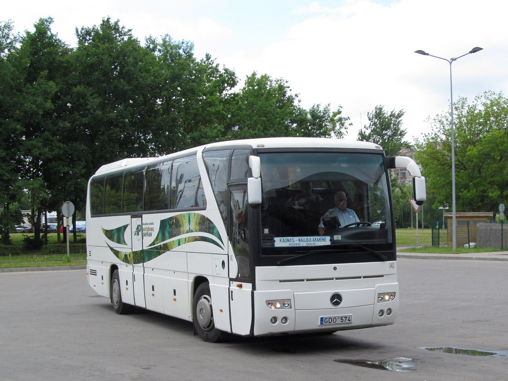 Литва, Mercedes-Benz O350-15RHD Tourismo № 143