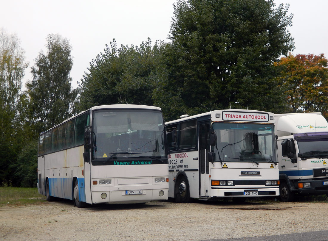 Igaunija — Tartumaa — Bus stations, last stops, sites, parks, various