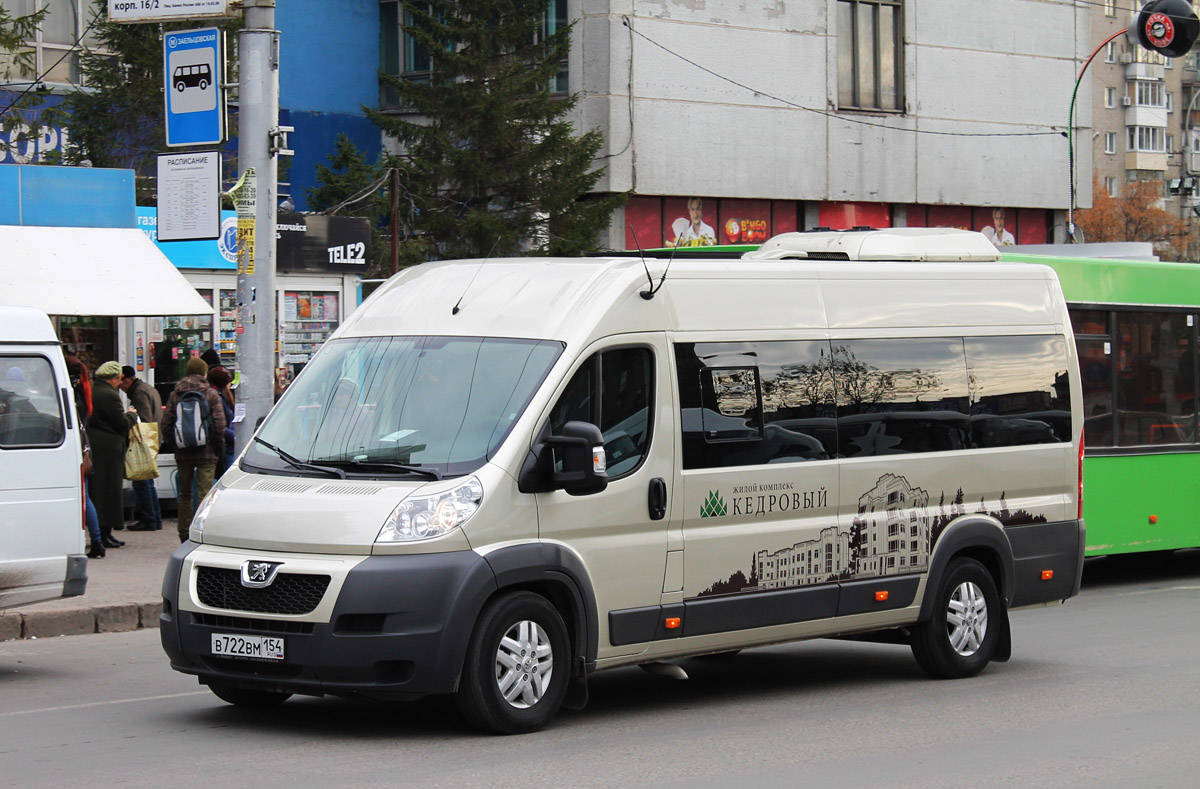 Новосибирская область, София (Peugeot Boxer) № В 722 ВМ 154