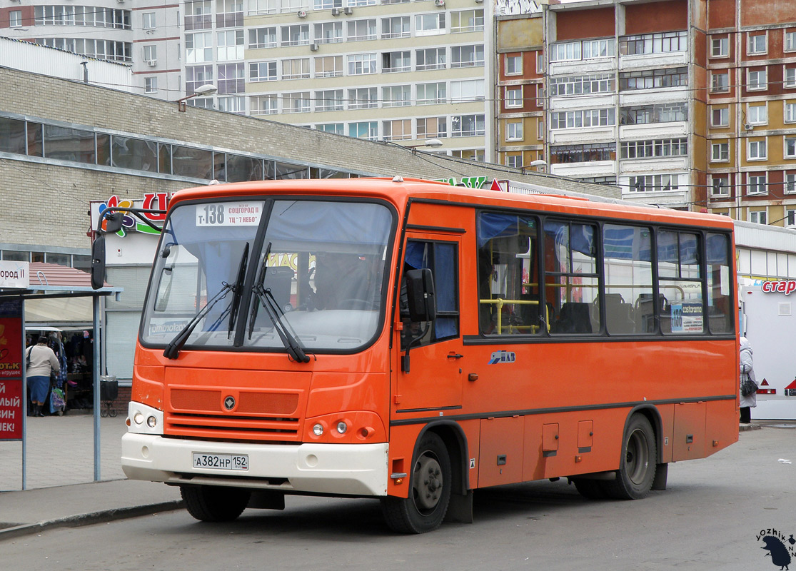 Нижегородская область, ПАЗ-320402-05 № А 382 НР 152