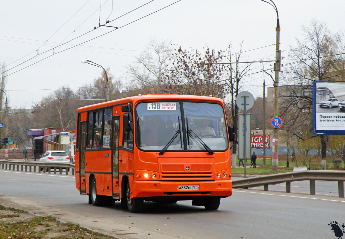 Нижегородская область, ПАЗ-320402-05 № А 382 НР 152