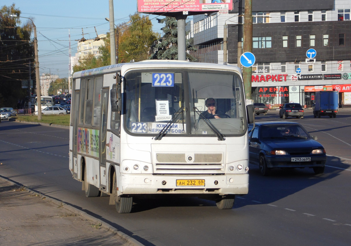 Тверская область, ПАЗ-320402-03 № АН 232 69