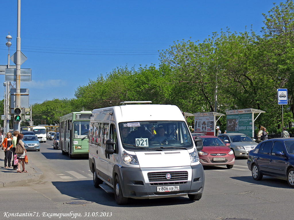 Свердловская область, Нижегородец-FST613 (FIAT Ducato) № У 806 ХВ 96