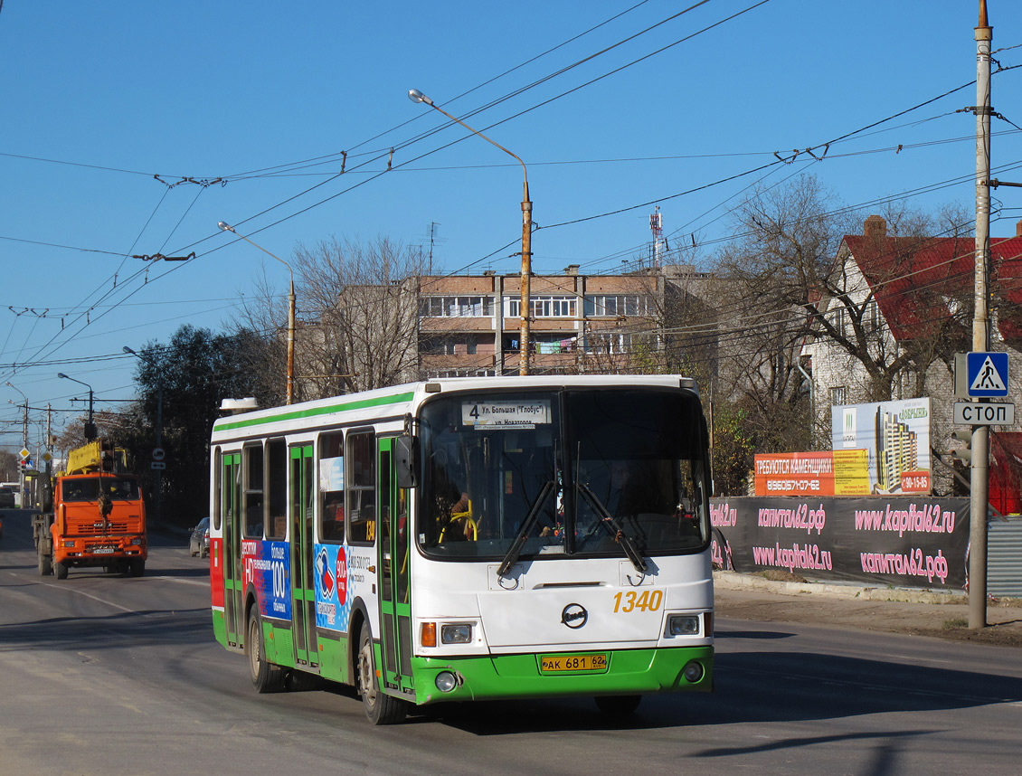 Рязанская область, ЛиАЗ-5256.26 № 1340