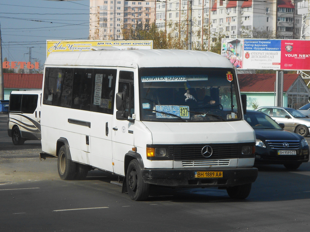 Одесская область, Mercedes-Benz T2 709D № BH 1889 AA