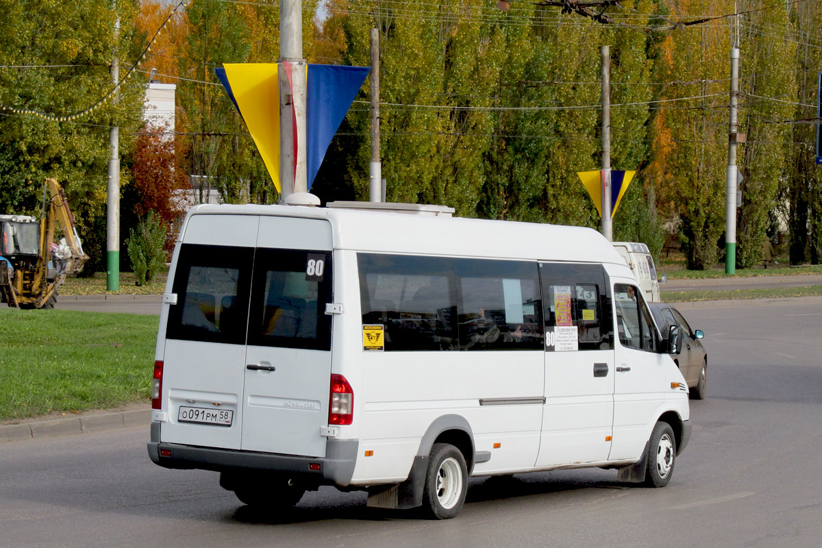 Пензенская область, Самотлор-НН-323770 (MB Sprinter 411CDI) № О 091 РМ 58