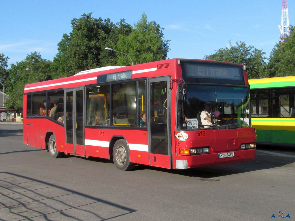 Латвия, Neoplan N4011NF № 612