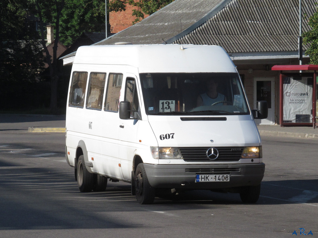 Латвия, Mercedes-Benz Sprinter W904 412D № 607