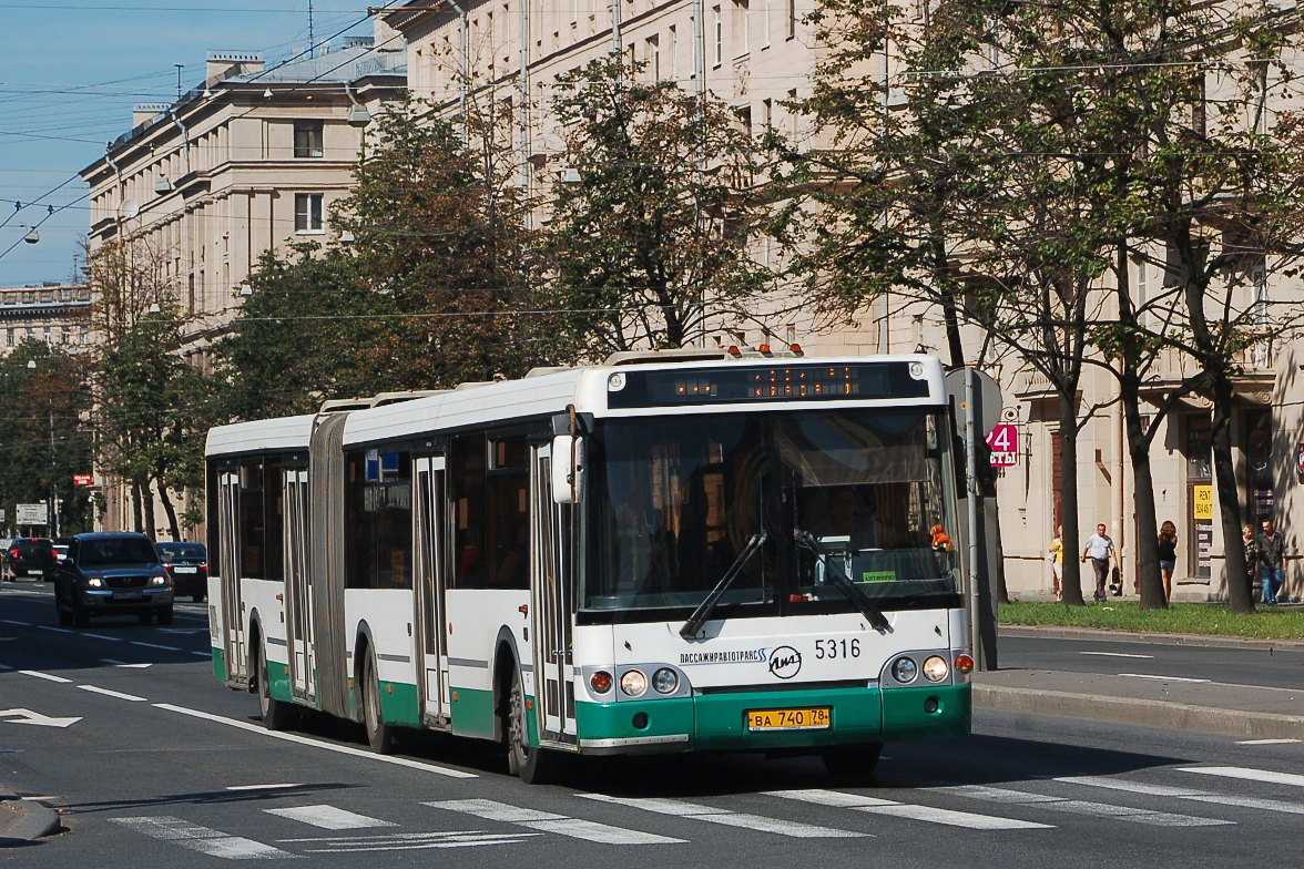 Санкт-Петербург, ЛиАЗ-6213.20 № 5316