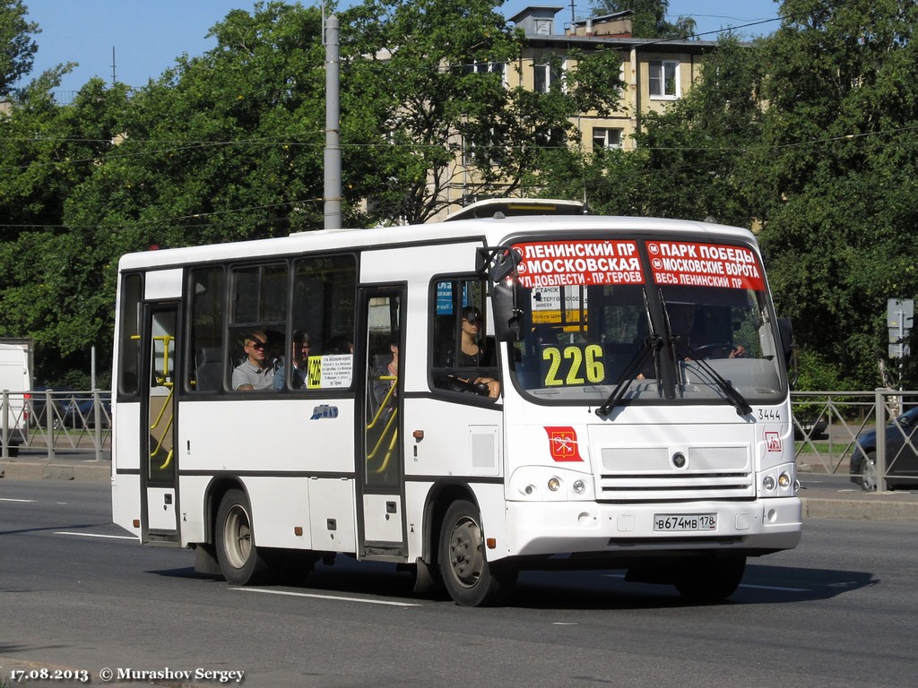 Санкт-Петербург, ПАЗ-320402-05 № n444