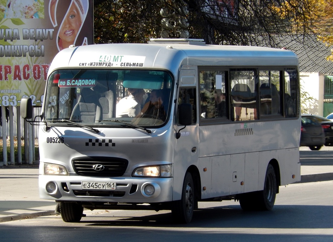Ростовская область, Hyundai County LWB C11 (ТагАЗ) № 005236