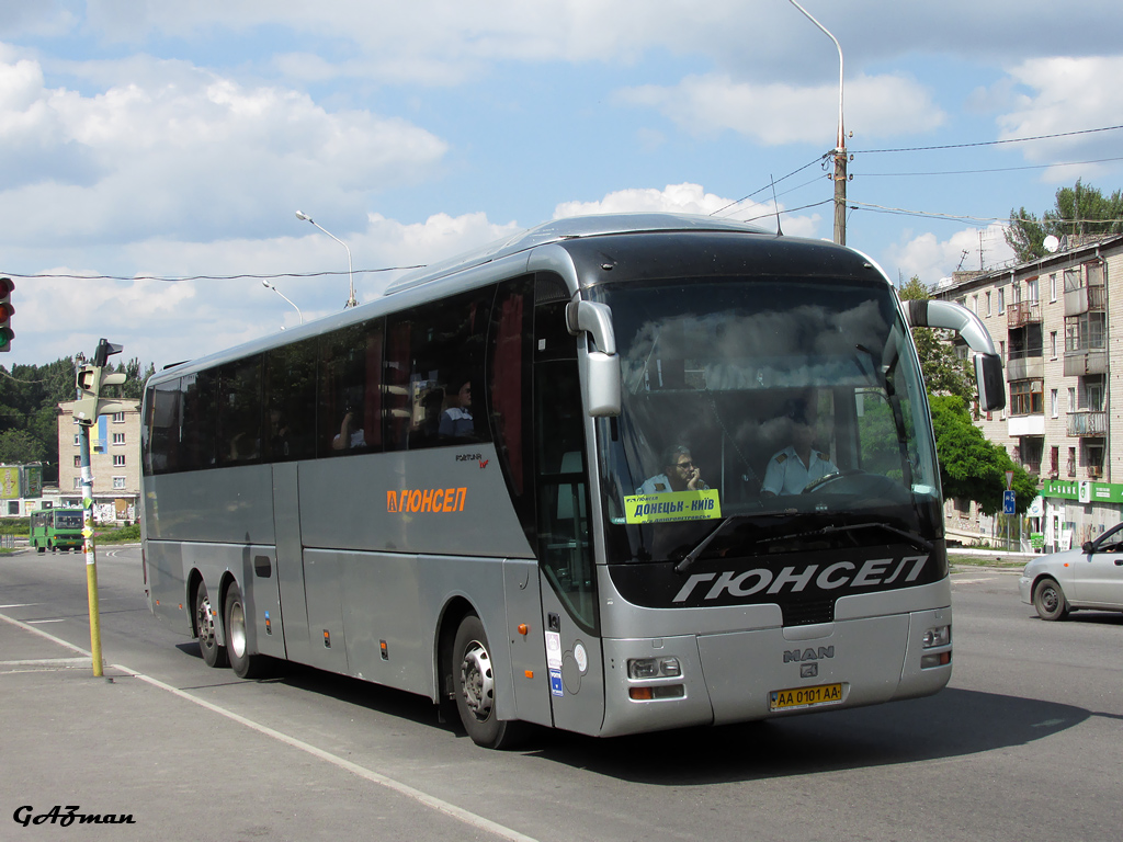 Киев, MAN R08 Fortuna Mega RHC464 № AA 0101 AA