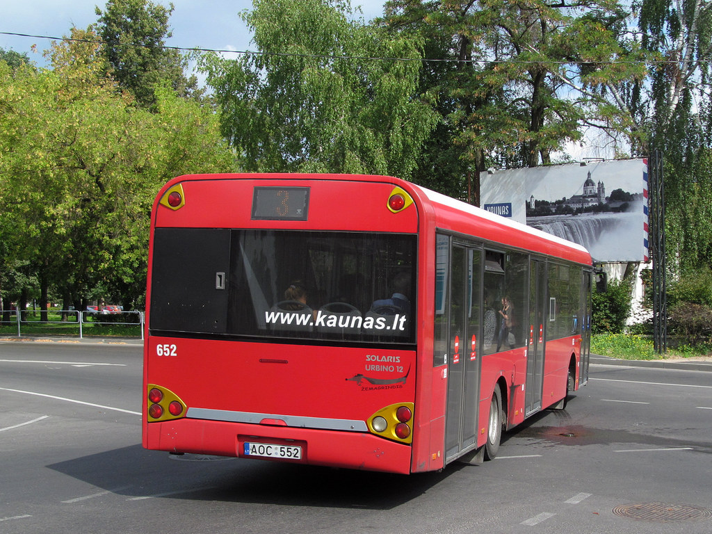 Літва, Solaris Urbino II 12 № 652