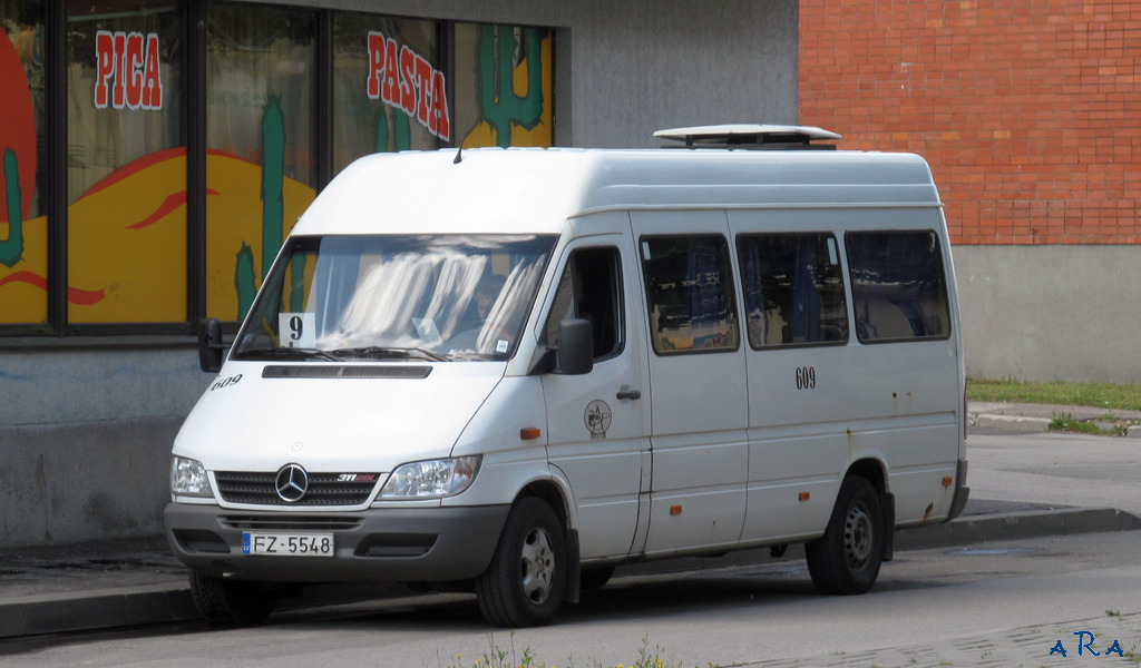 Латвия, Mercedes-Benz Sprinter W903 311CDI № 609