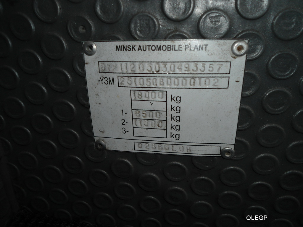 Брестская область, МАЗ-251.050 № 33010