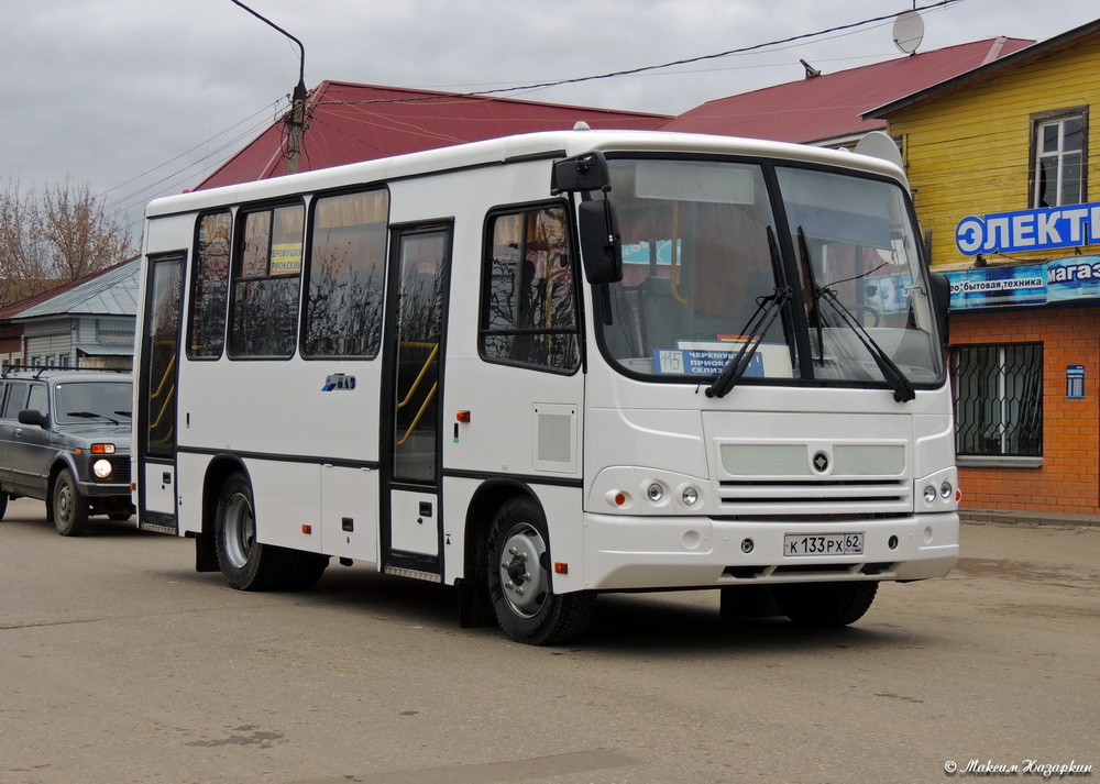 Рязанская область, ПАЗ-320302-08 № К 133 РХ 62