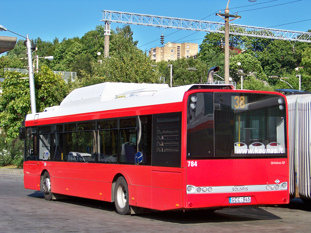 Литва, Solaris Urbino III 12 CNG № 784