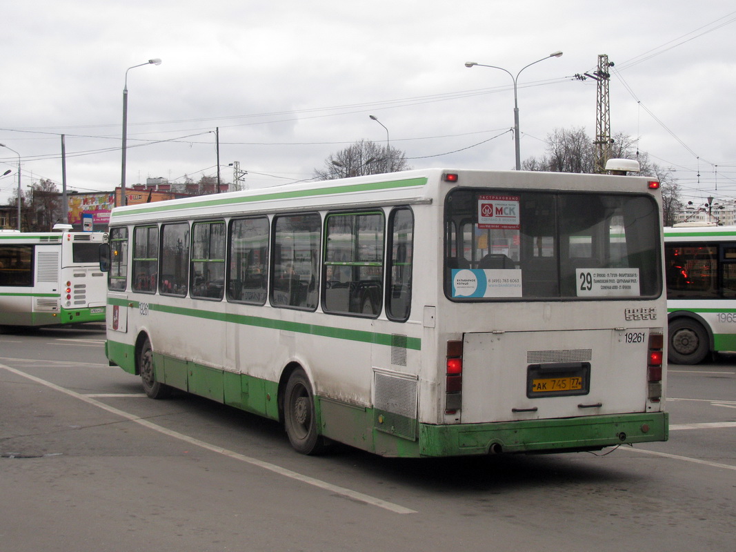 Москва, ЛиАЗ-5256.25-11 № 19261