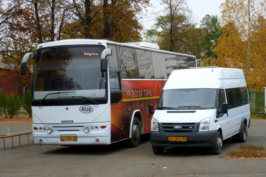 Свердловская область, ПАЗ-3030 (Ford Transit) № ЕК 561 66