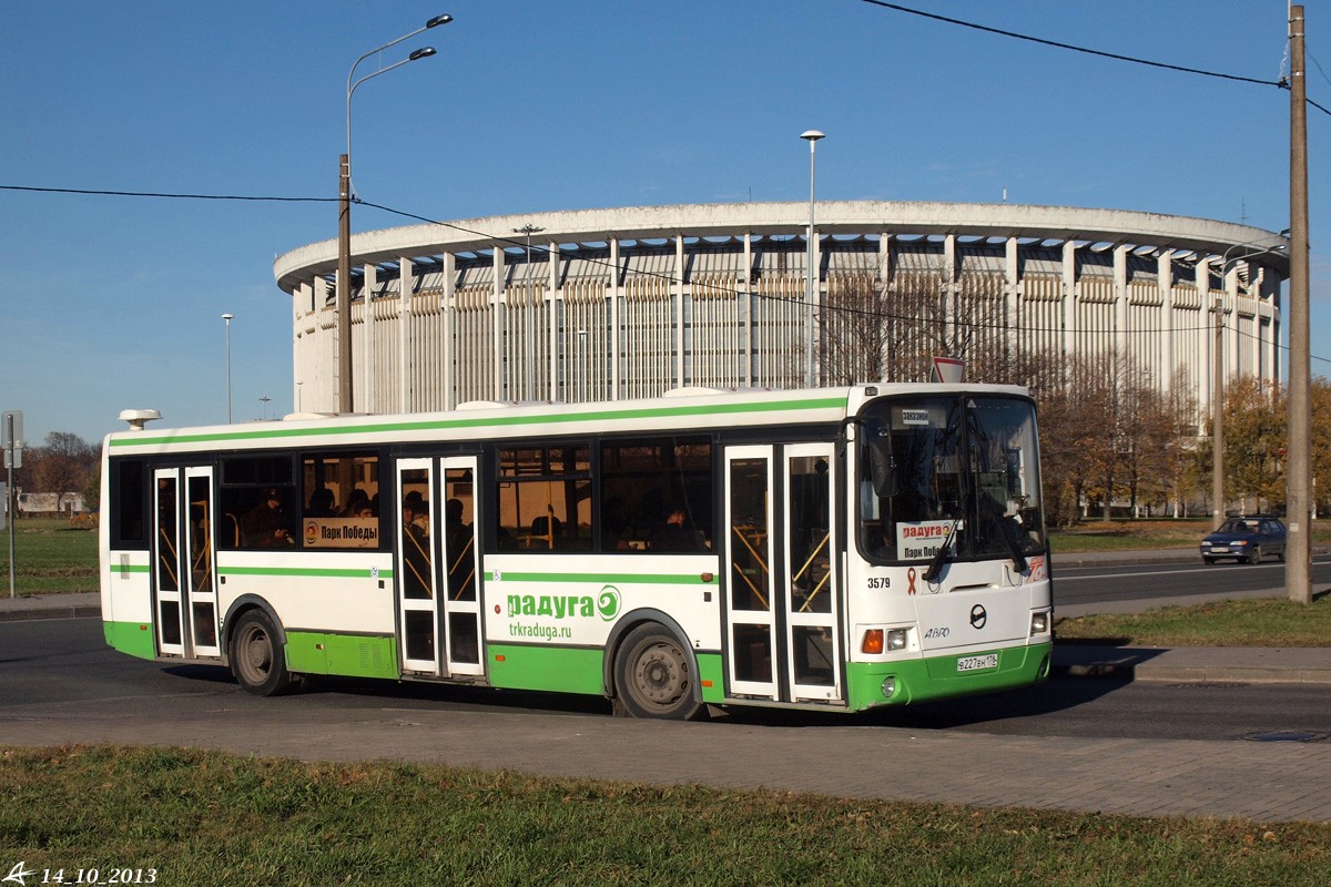 Санкт-Петербург, ЛиАЗ-5293.53 № 3579