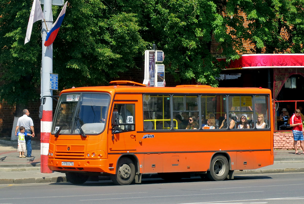 Нижегородская область, ПАЗ-320402-05 № К 918 ХВ 152