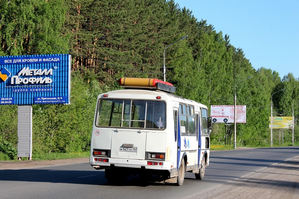 Томская область, ПАЗ-32054 № М 147 ТУ 70