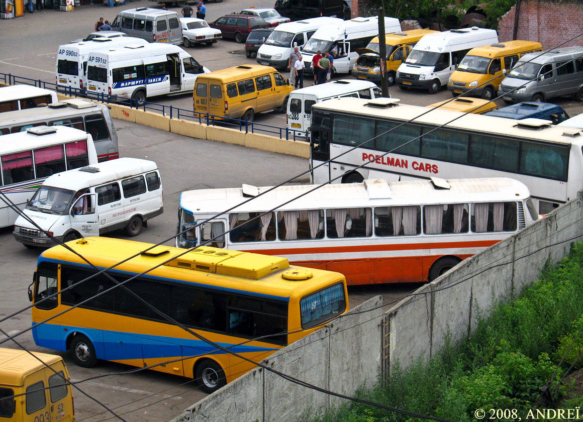 Obwód niżnonowogrodzki — Bus stations, End Stations