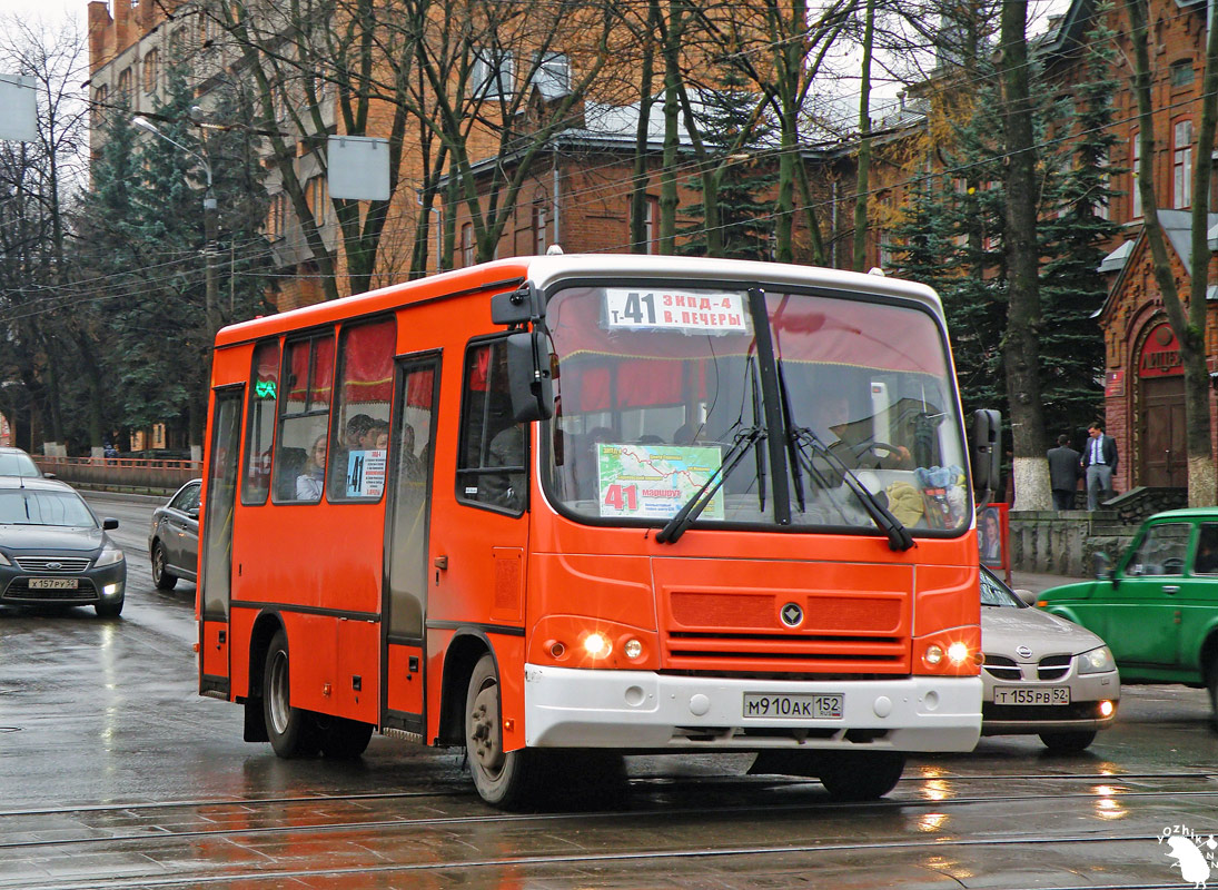 Нижегородская область, ПАЗ-320302-08 № М 910 АК 152