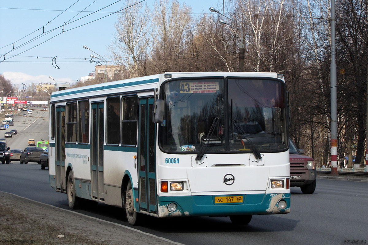 Нижегородская область, ЛиАЗ-5293.00 № 60054