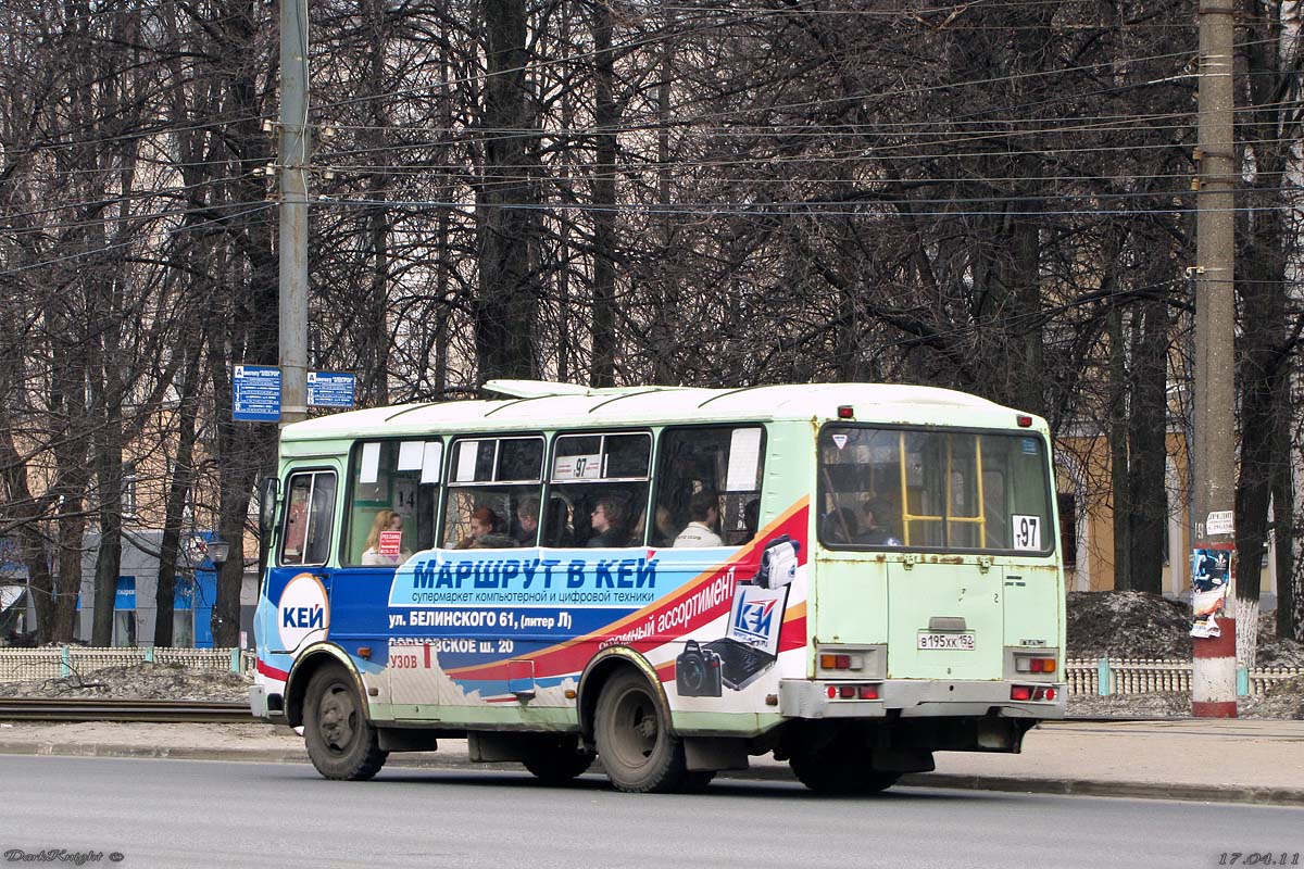 Нижегородская область, ПАЗ-32054 № В 195 ХК 152