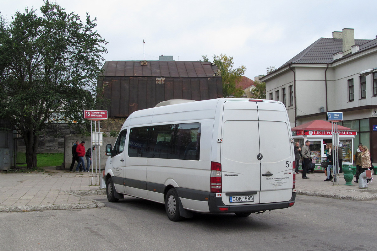 Литва, Mercedes-Benz Sprinter W906 315CDI № 51