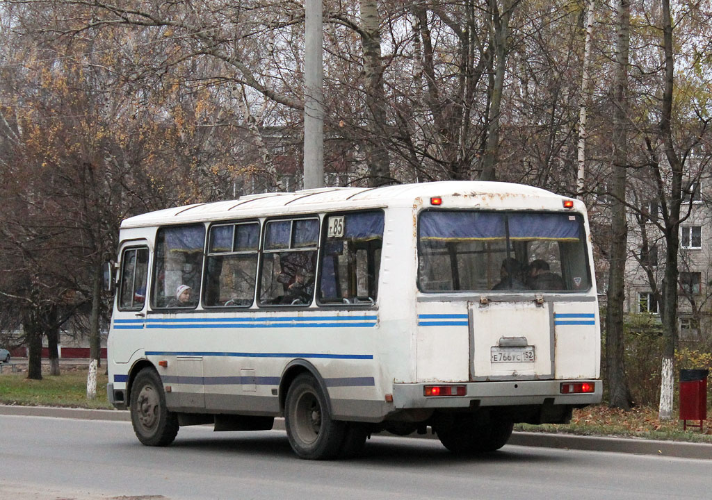 Нижегородская область, ПАЗ-32053 № Е 766 УС 152