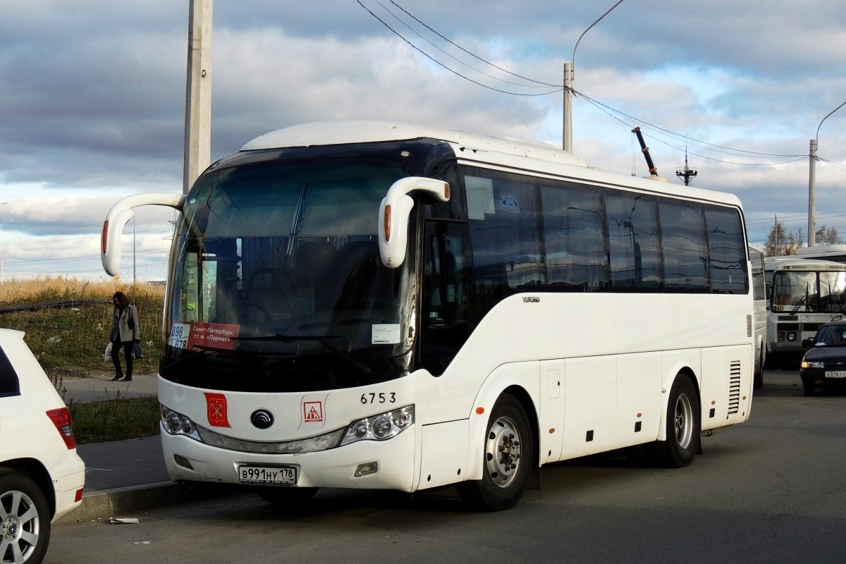 Санкт-Петербург, Yutong ZK6899HA № n753