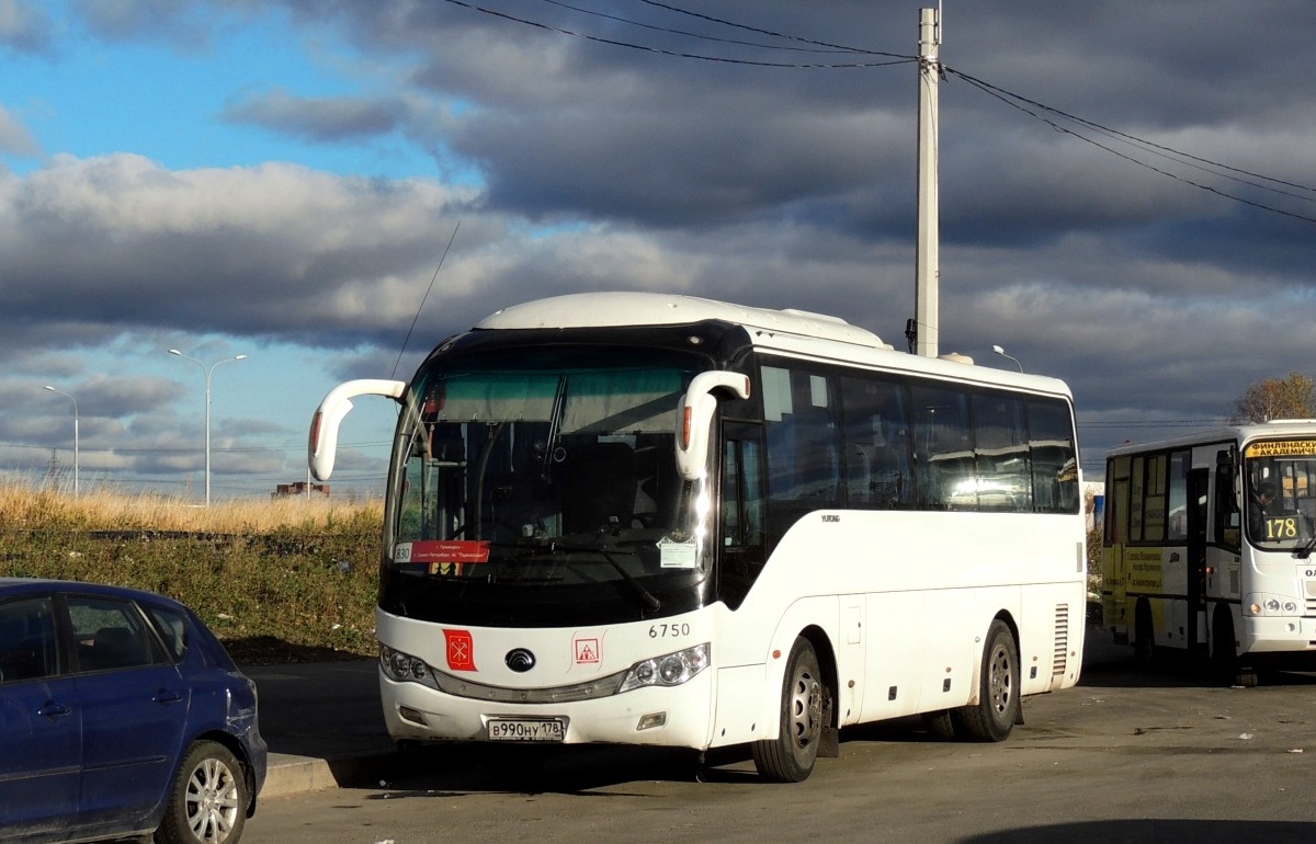 Санкт-Петербург, Yutong ZK6899HA № n750