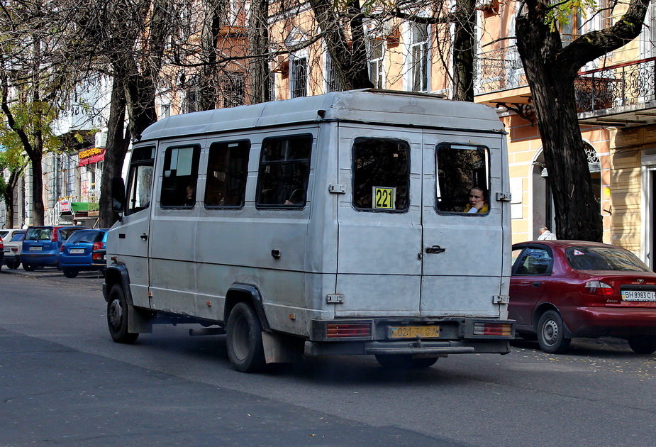 Одесская область, Mercedes-Benz T2 709D № 021-36 ОА