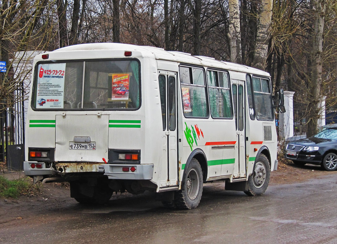 Нижегородская область, ПАЗ-32054 № Е 739 МВ 152