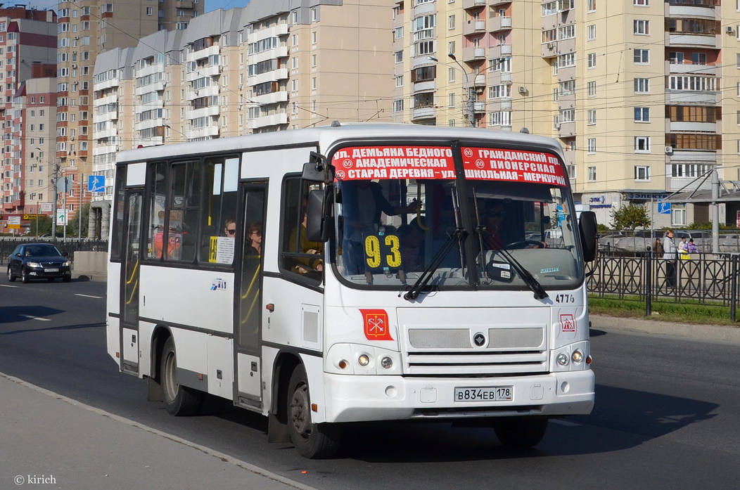 Санкт-Петербург, ПАЗ-320402-03 № n776