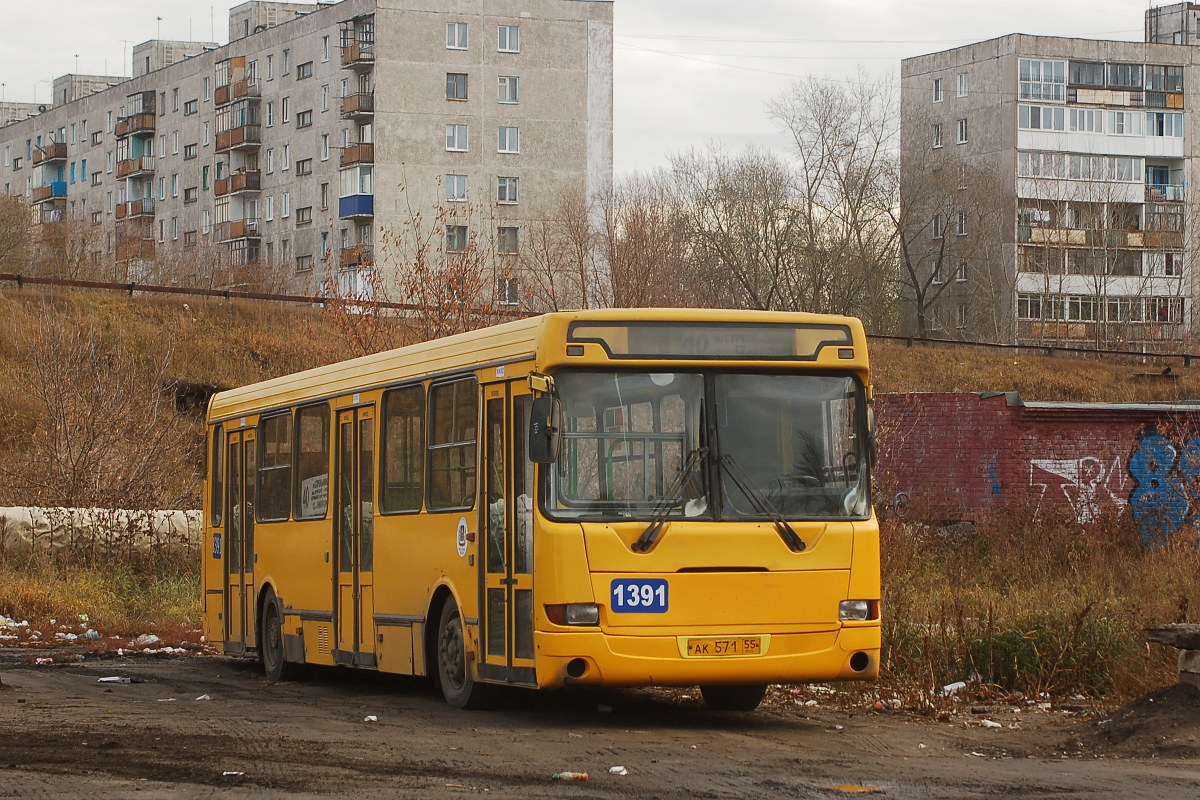 Омская область, ЛиАЗ-5256.25 № 1391