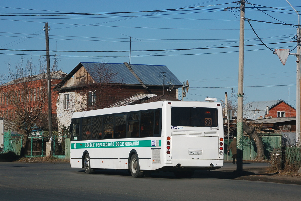 Omsk region, LiAZ-5256.53 Nr. 449