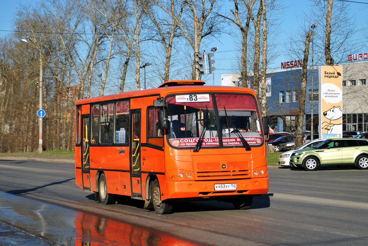 Нижегородская область, ПАЗ-320402-05 № К 453 ХУ 152