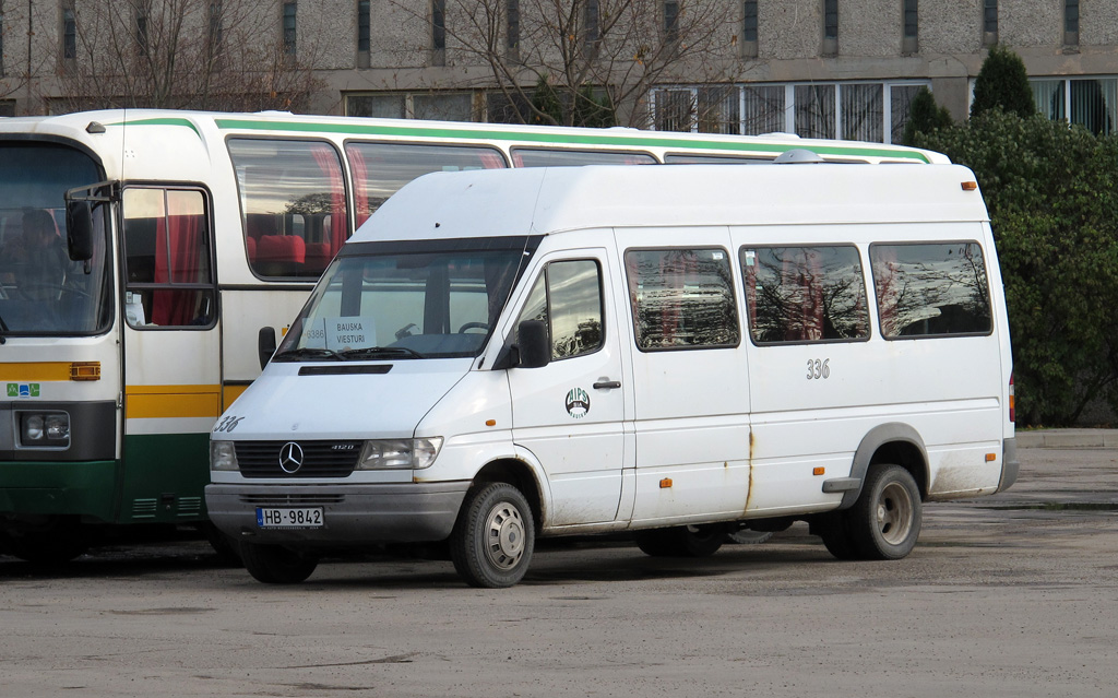 Латвия, Mercedes-Benz Sprinter W904 412D № 336