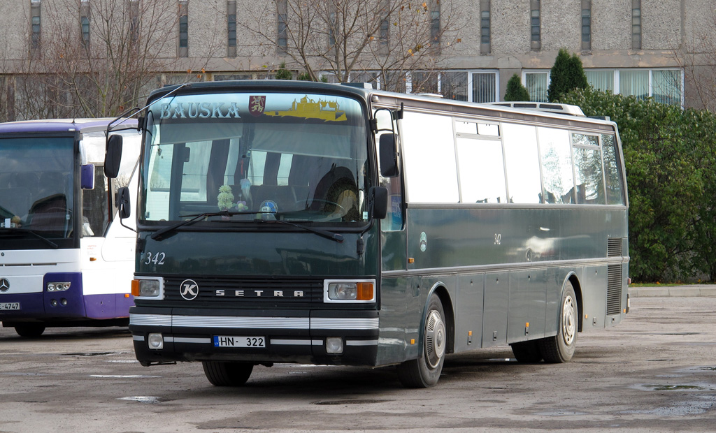 Латвия, Setra S213RL № 342