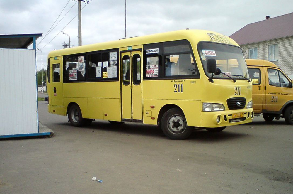 Татарстан, Hyundai County LWB C11 (ТагАЗ) № АР 733 16