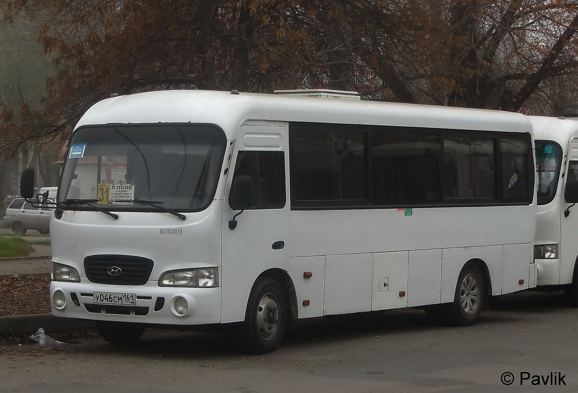 Ростовская область, Hyundai County LWB C11 (ТагАЗ) № У 046 СМ 161